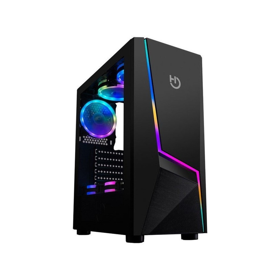Caja gaming semitorre hiditec v20 pro argb