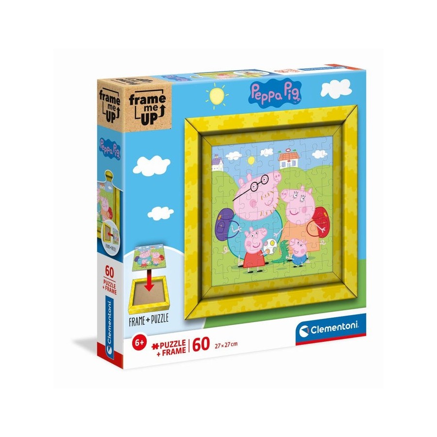 Puzzle frame me up peppa pig 60pzs
