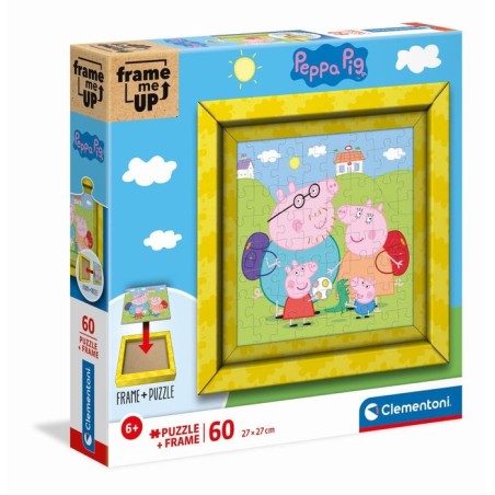 Puzzle frame me up peppa pig 60pzs