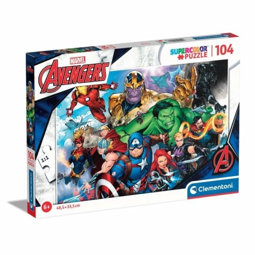 Puzzle vengadores avengers marvel 104pzs