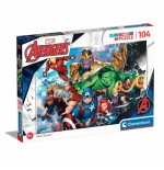 Puzzle vengadores avengers marvel 104pzs