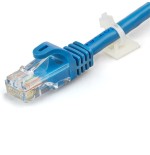 Startech abrazadera de cable blanco 100 piezas small
