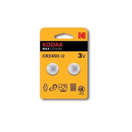 Pilas kodak max cr 2450 blister x 2 piezas.