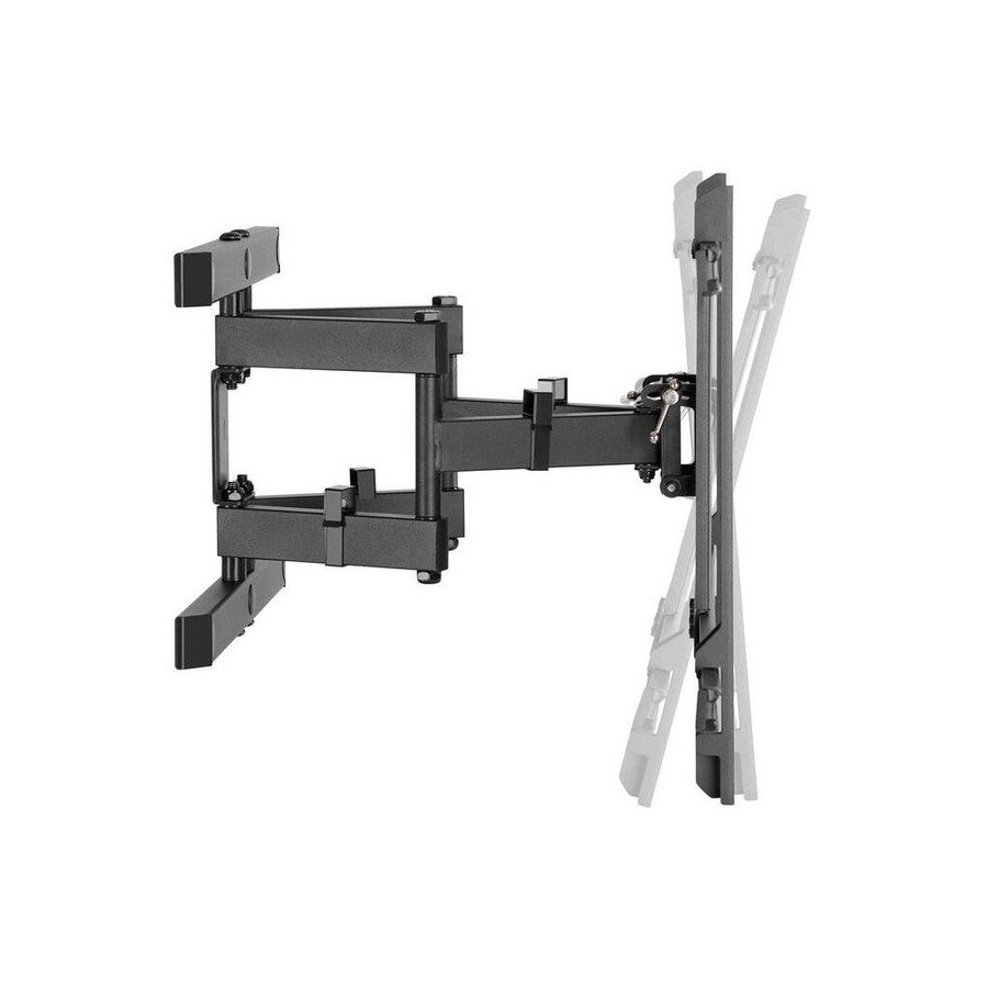 Soporte tv maclean 37-80 " black max vesa 600x400 60kg