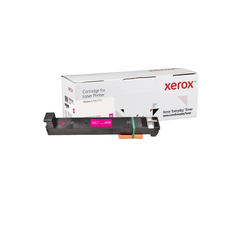 Tóner xerox 006r04284 compatible con oki 44318606/ magenta