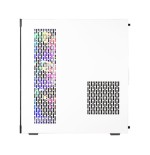 Caja pc talius atx gaming cronos blanca rgb cristal templado usb 3.0