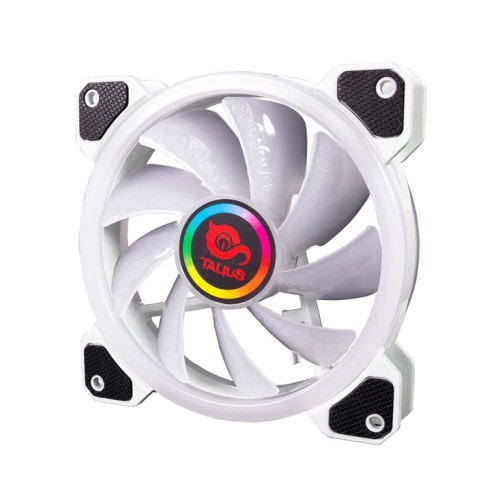 Ventilador auxiliar rgb blanco iris spectrum 12cms