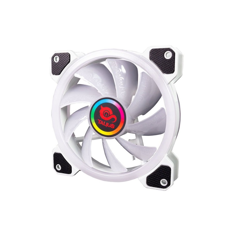 Ventilador auxiliar rgb blanco iris spectrum 12cms