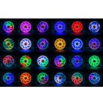 Ventilador auxiliar rgb blanco iris spectrum 12cms
