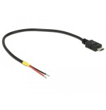 Delock 85541 cable micro usb 2.0 - 2 x cables alimentación 20 cm raspberry pi