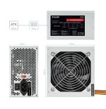 Tooq ecopower ii fuente de alimentacion 500w atx 1.3 12v - ventilador silencioso 120mm