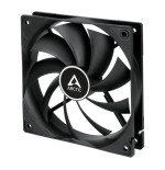 Ventilador arctic f12 pwm pst 120x120x25mm, negro