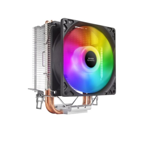 Ventilador con disipador mars gaming mcpuargb 9cm