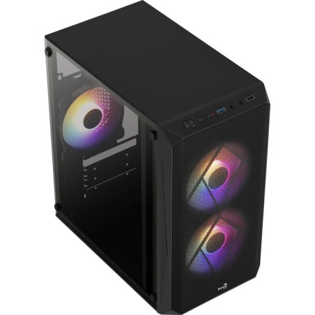 Caja gaming minitorre aerocool cs107 v2