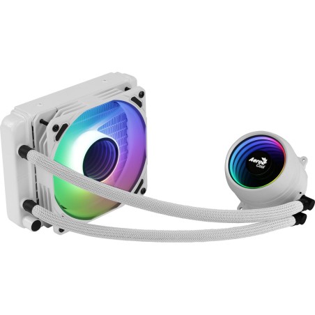 Sistema de refrigeración líquida aerocool mirage l120 blanco