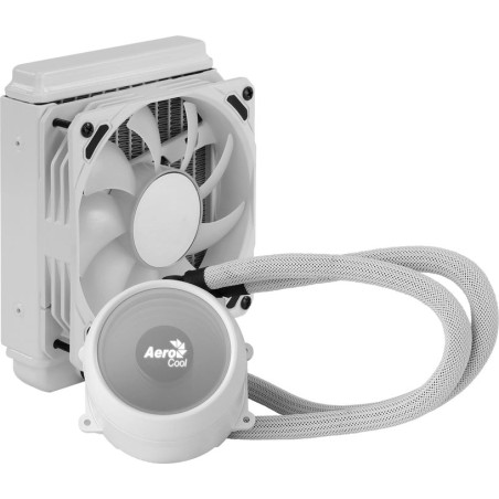 Sistema de refrigeración líquida aerocool mirage l120 blanco