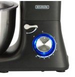 Amasadora bourgini kitchen chef plus 5.52l negra