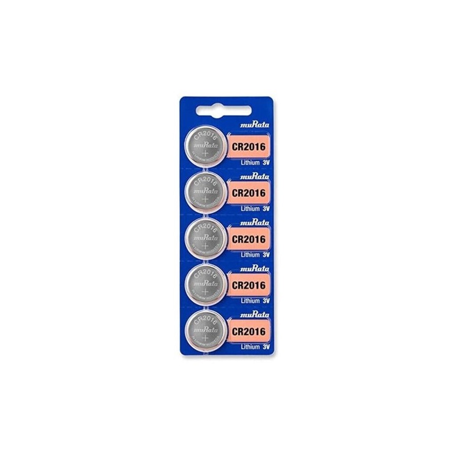 Murata pila boton litio cr2016 3v blister*5