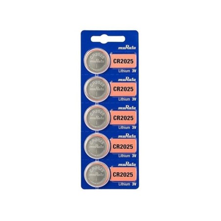 Murata pila boton litio cr2025 3v blister*5