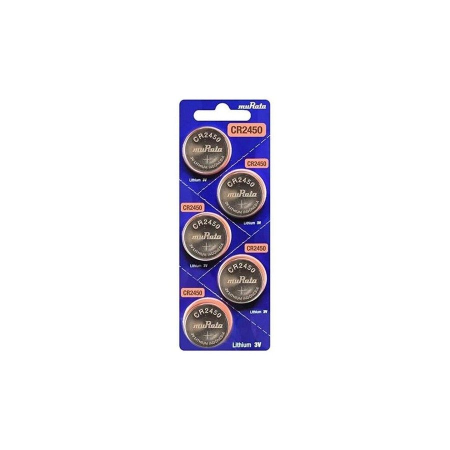 Murata pila boton litio cr2450 3v blister*5