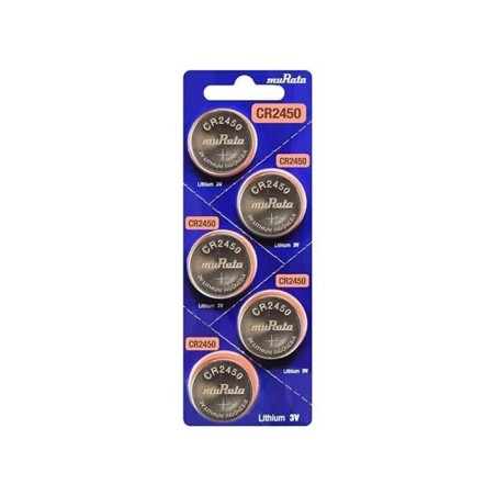 Murata pila boton litio cr2450 3v blister*5