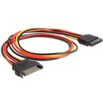 Cable delock sata 15pin - sata 15pin m/h   0.50m