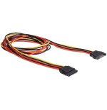 Cable delock sata 15pin - sata 15pin  m/h  1.00m