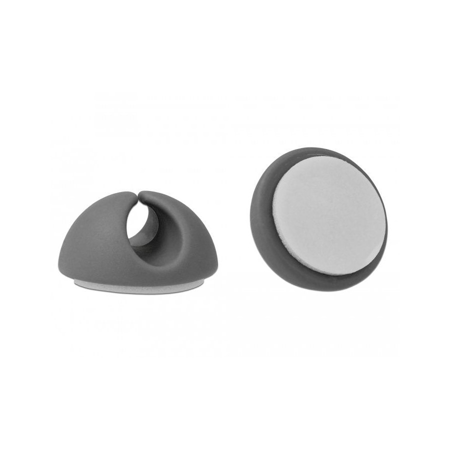 Delock 18291 juego de soportes para cables de 6 piezas