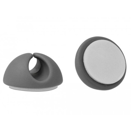 Delock 18291 juego de soportes para cables de 6 piezas