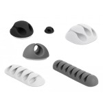Delock 18300 juego combinado de soporte para cables, 6 piezas