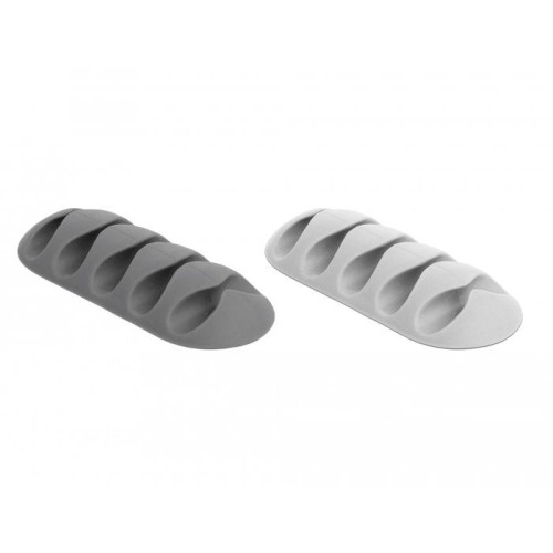 Delock 18298 portacables con 5 pasacables juego de 6 piezas