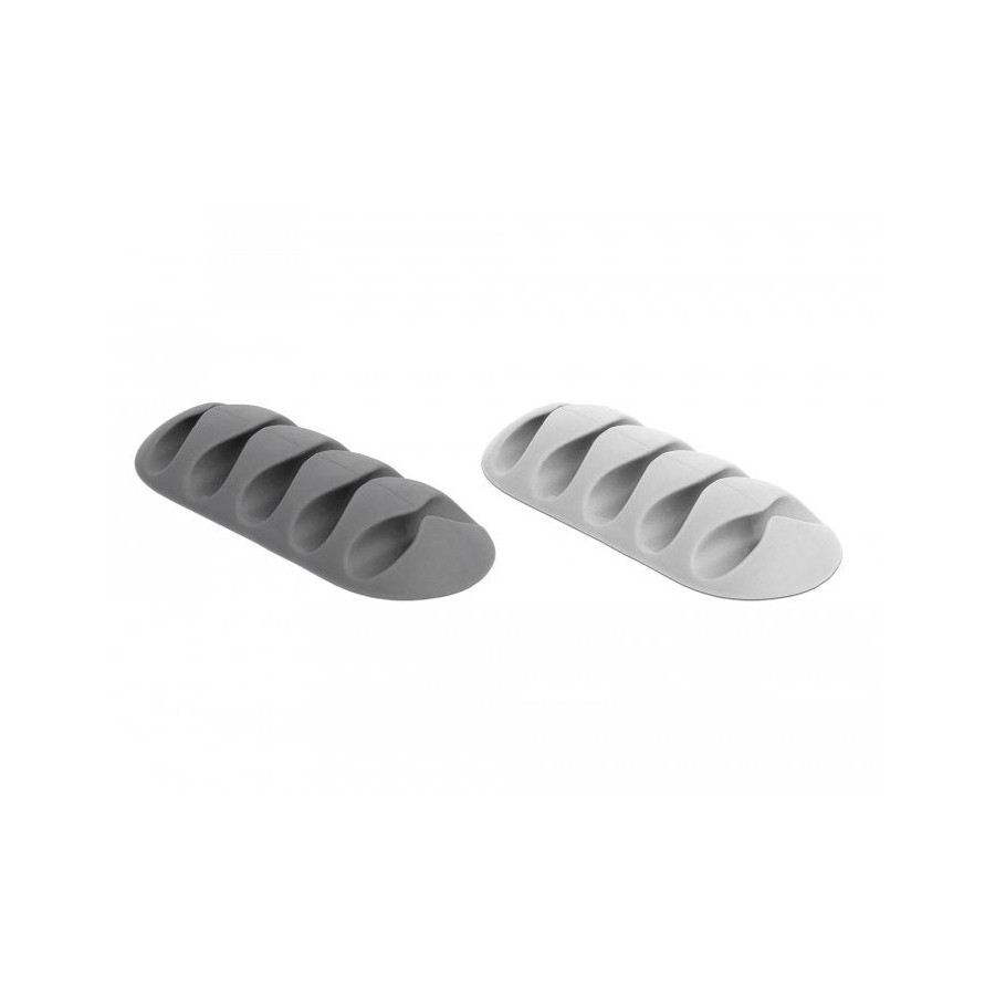 Delock 18298 portacables con 5 pasacables juego de 6 piezas
