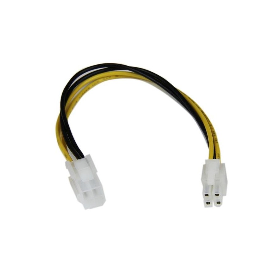Startech cable alargador atx12v 4pin m/h 20cm