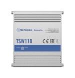 Teltonika tsw110 industrial unmanaged l2 switch, 5x 10/100/1000mb/s ports