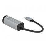 Delock adaptador usb-c  gigabit lan rj45 15cm