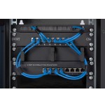 Armario de pared digitus rm 464x312x300mm 254mm 10 '', negro, con puerta de cristal, 9u