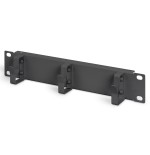 Digitus dn-10-org-1u-b, panel de gestión de cables, negro, 1u