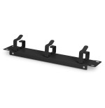 Digitus dn-10-org-1u-b, panel de gestión de cables, negro, 1u
