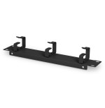 Digitus dn-10-org-1u-b, panel de gestión de cables, negro, 1u