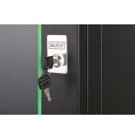 Armario mural digitus dynamic basic negro 9u 600x450mm