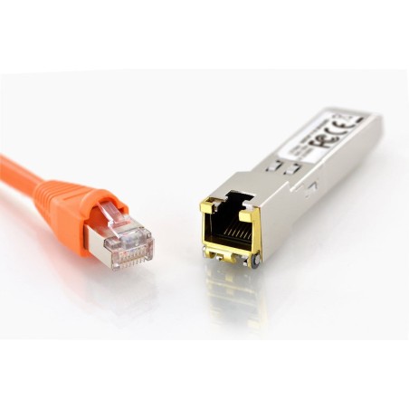 Digitus sfp+ 10g copper module up to 100m supports 10g 5g 2.5g 1g base-t standard