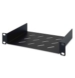 Estante digitus 1u 254 mm (10 "), negro