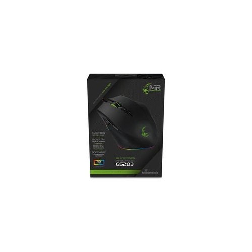 Mediarange raton gaming rgb con cable