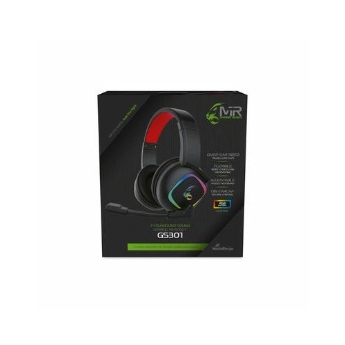 Auriculares gaming con micro mediarange sonido envolvente 7.1 mrgs301