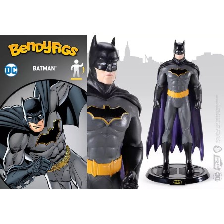 Figura maleable bendyfigs batman dc comics 19cm