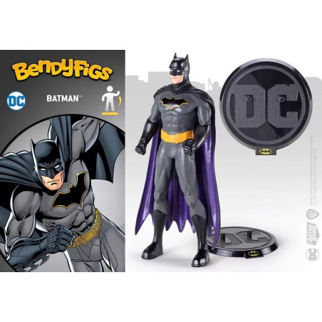 Figura maleable bendyfigs batman dc comics 19cm