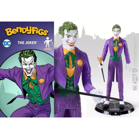 Figura maleable bendyfigs joker dc comics 19cm