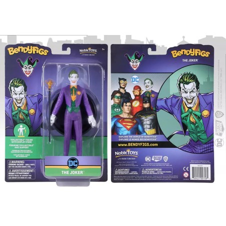 Figura maleable bendyfigs joker dc comics 19cm