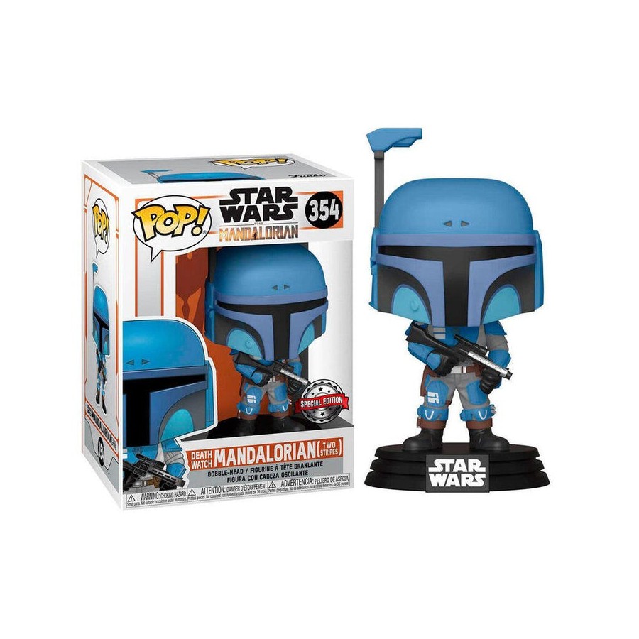 Funko pop sw mandalorian flashback blue