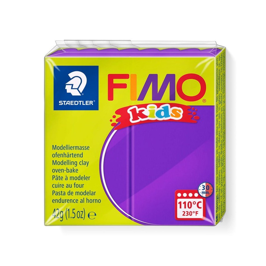 Fimo mod.masse fimo niños violeta